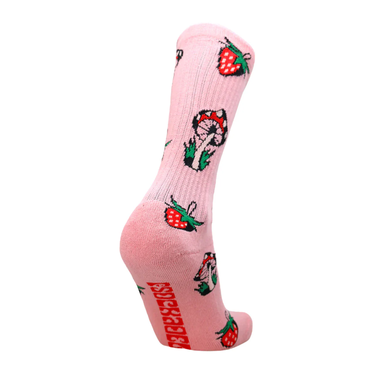 Psockadelic Strawberry Trip Socks - Pink - Image 3