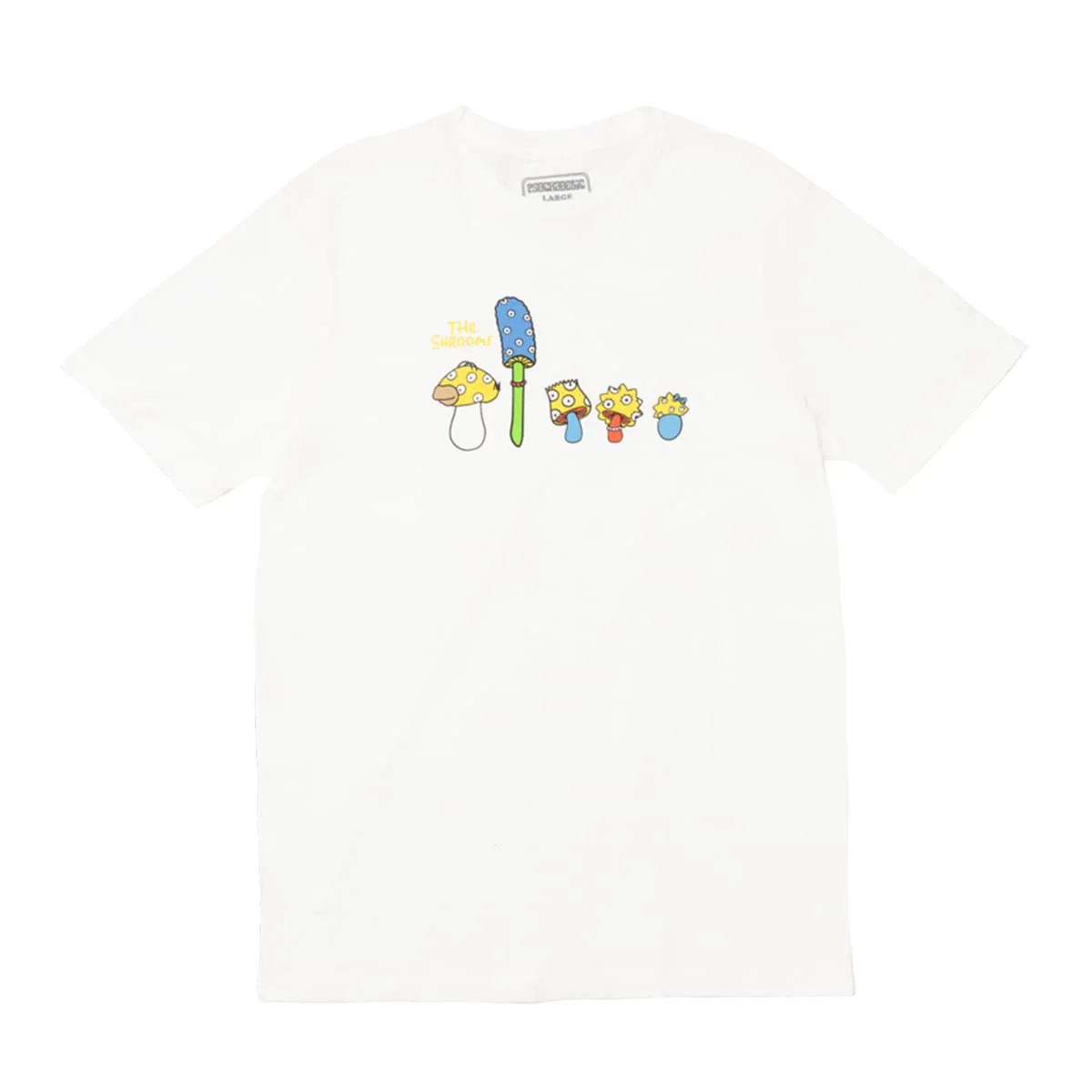 Psockadelic The Shrooms T-Shirt - White