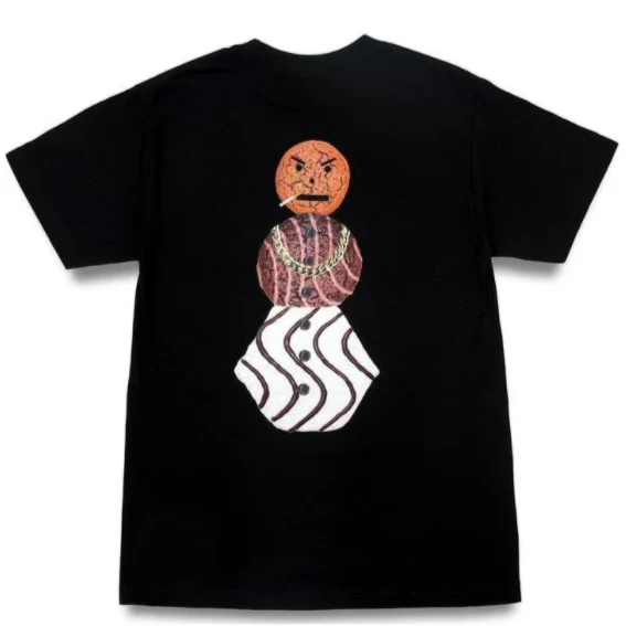 Quartersnacks Snackman T-Shirt - Black