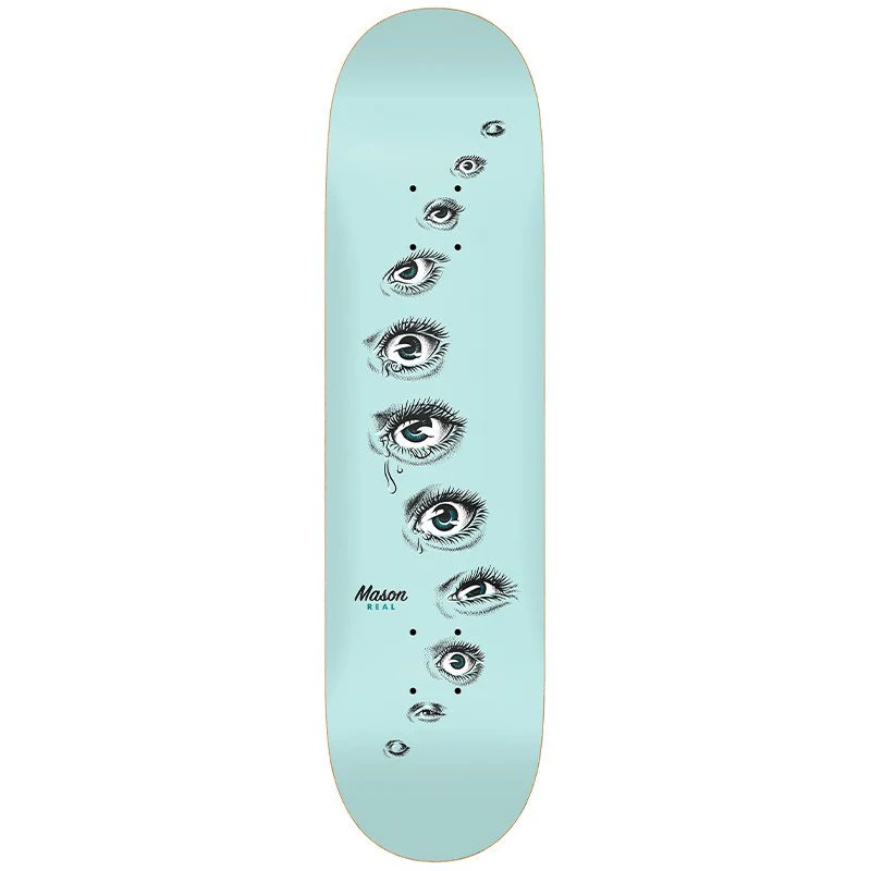 Real Skateboards Mason Silva Eyes Skateboard Deck - 8.28