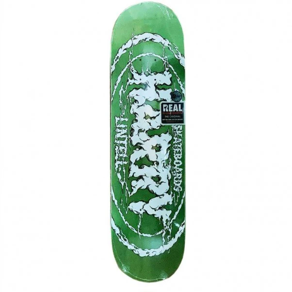 Real Skateboards Pro Oval Harry Lintell Skateboard Deck - 8.25