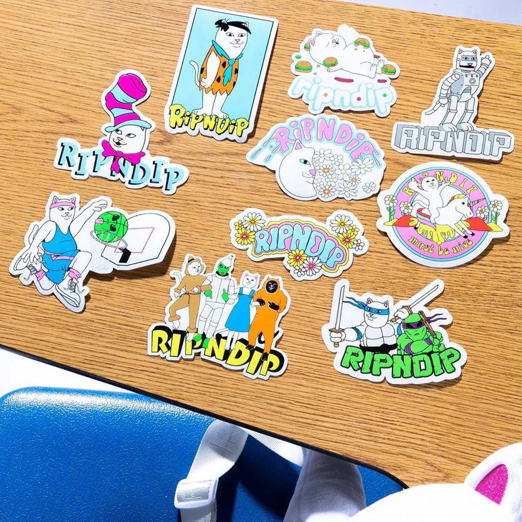RIPNDIP Fall 20 Sticker Pack (Multi) - Image 2