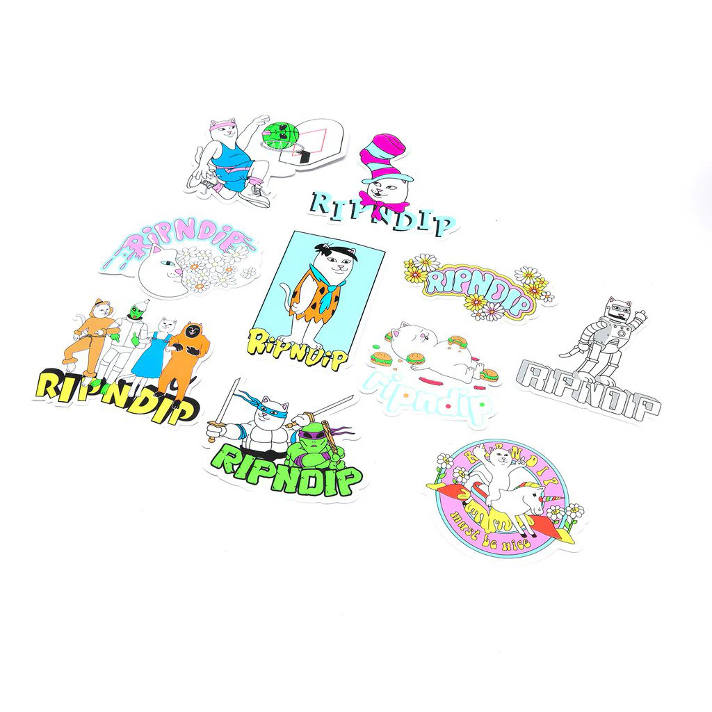 RIPNDIP Fall 20 Sticker Pack (Multi) - Image 3