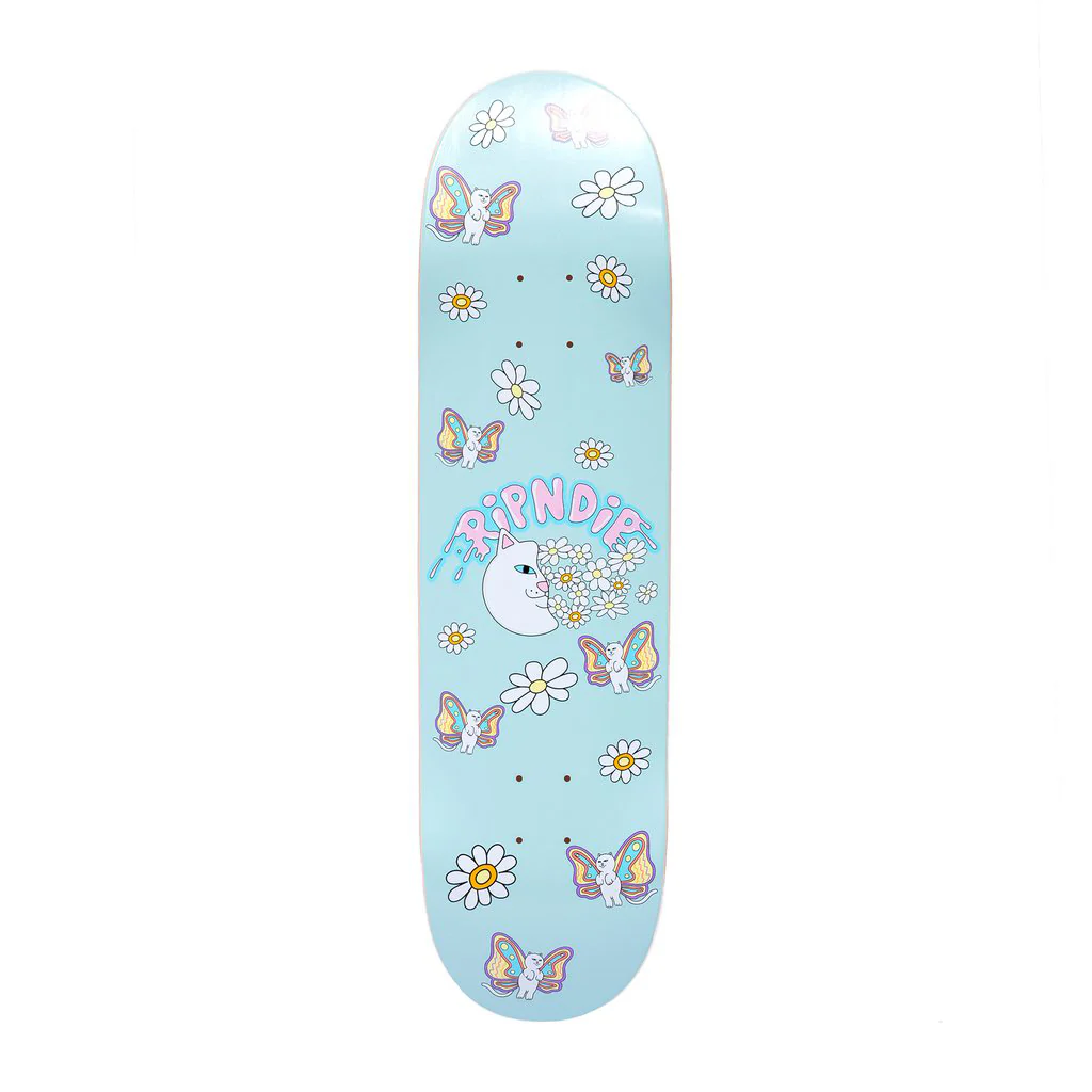 Rip N Dip Floating Blue Skateboard Deck - 8.25