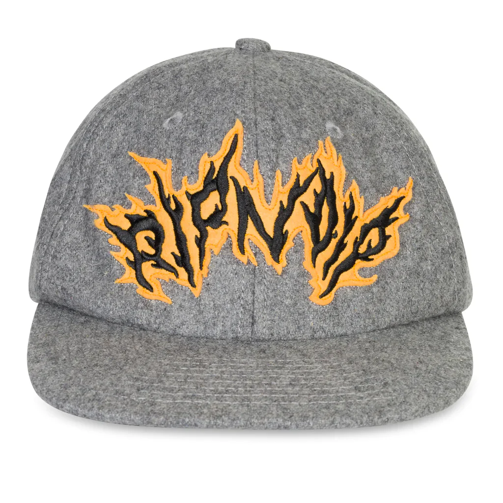 Rip N Dip RipnLit 6 Panel Wool Strapback cap - Charcoal - Image 2