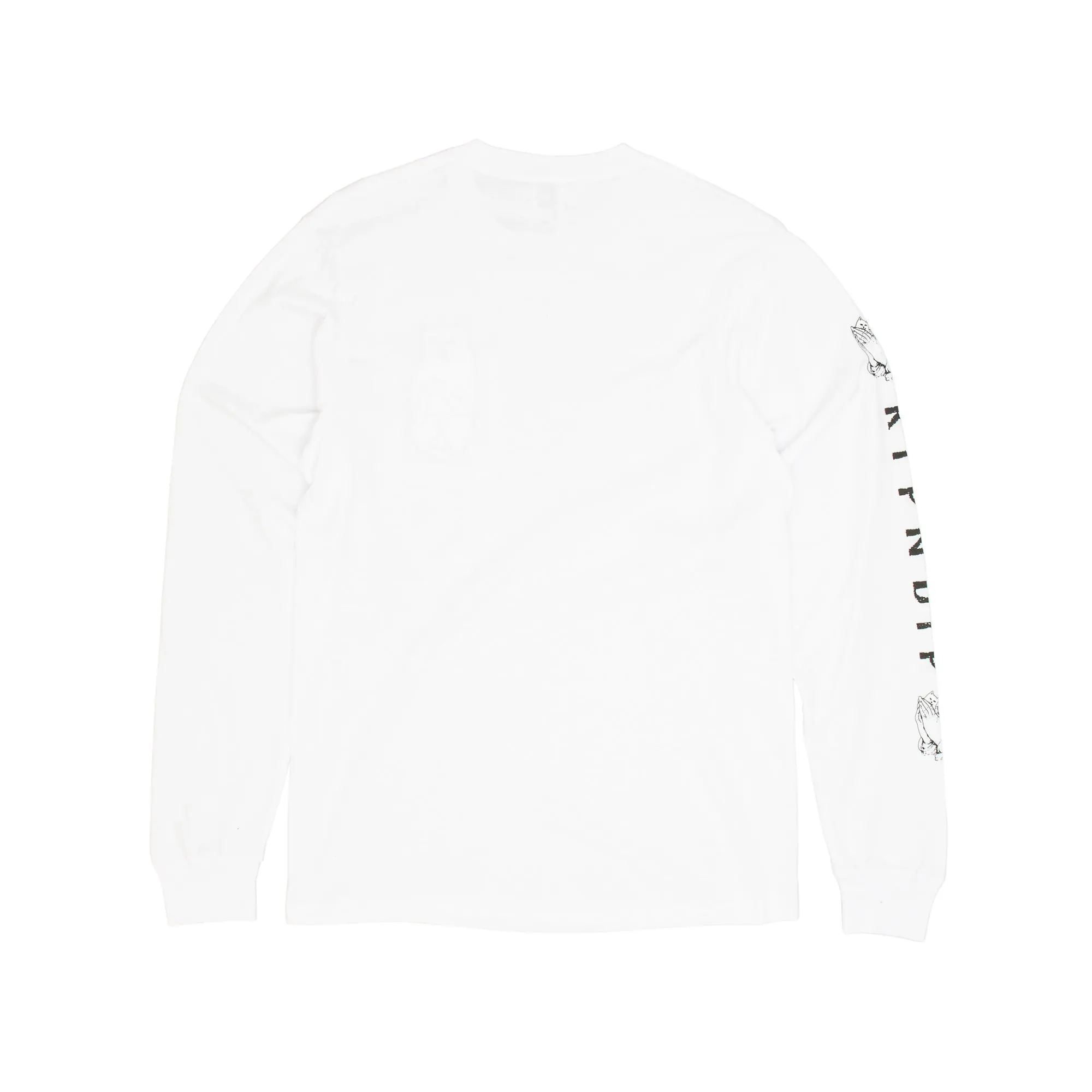 RIPNDIP Lord Nermal Longsleeve - White - Image 2