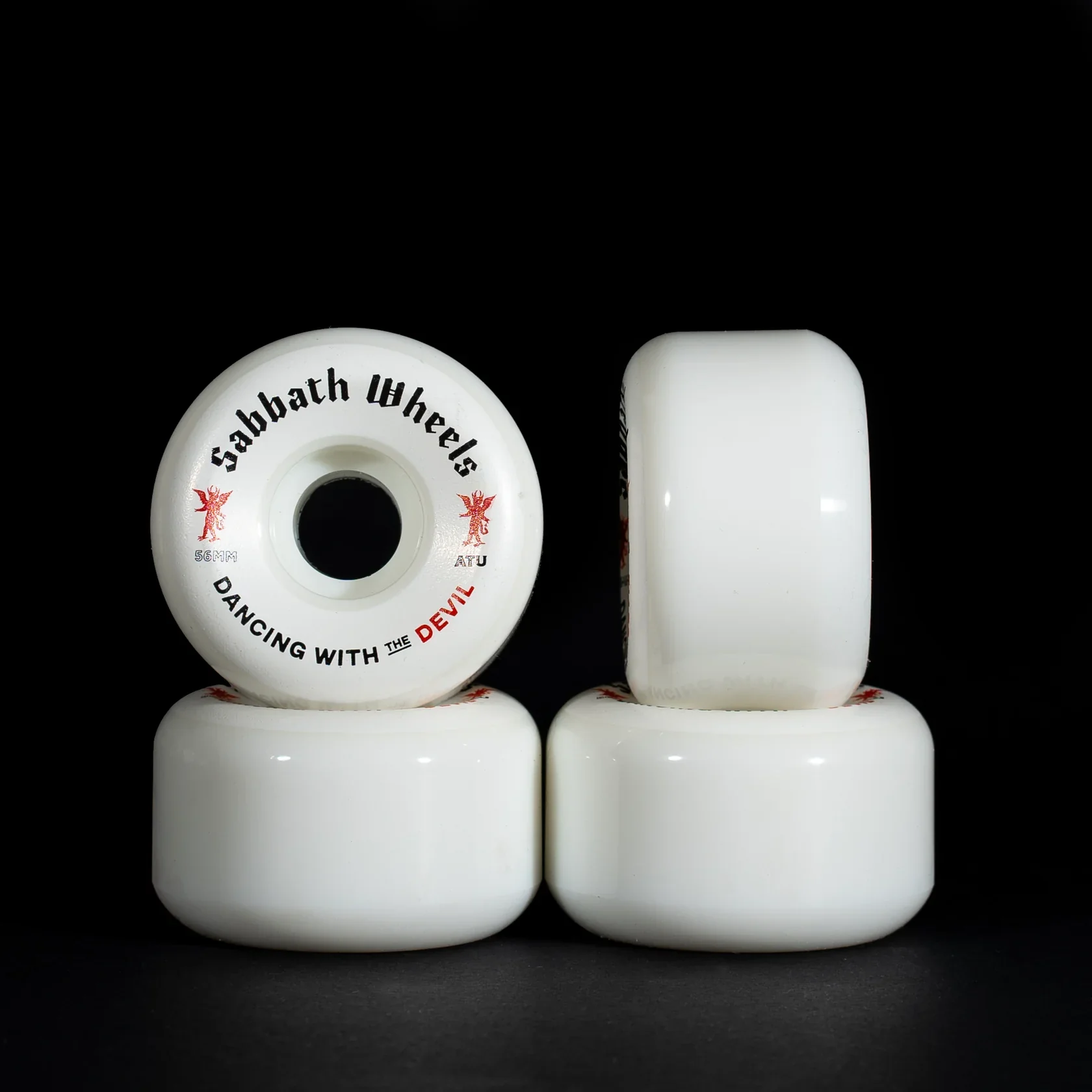Sabbath Dancing With The Devil ATU Formula Conical Skateboard Wheels 56mm 99a - Image 2