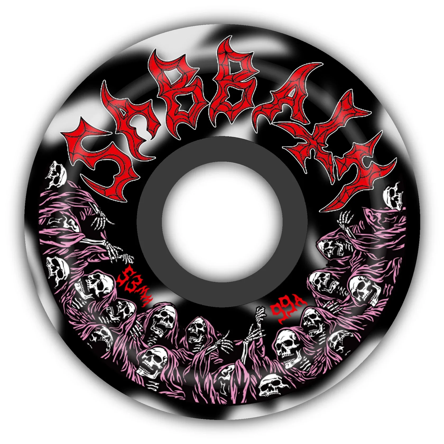 Sabbath Rising Dead Devil's Formula Conical Skateboard Wheels 53mm 99a