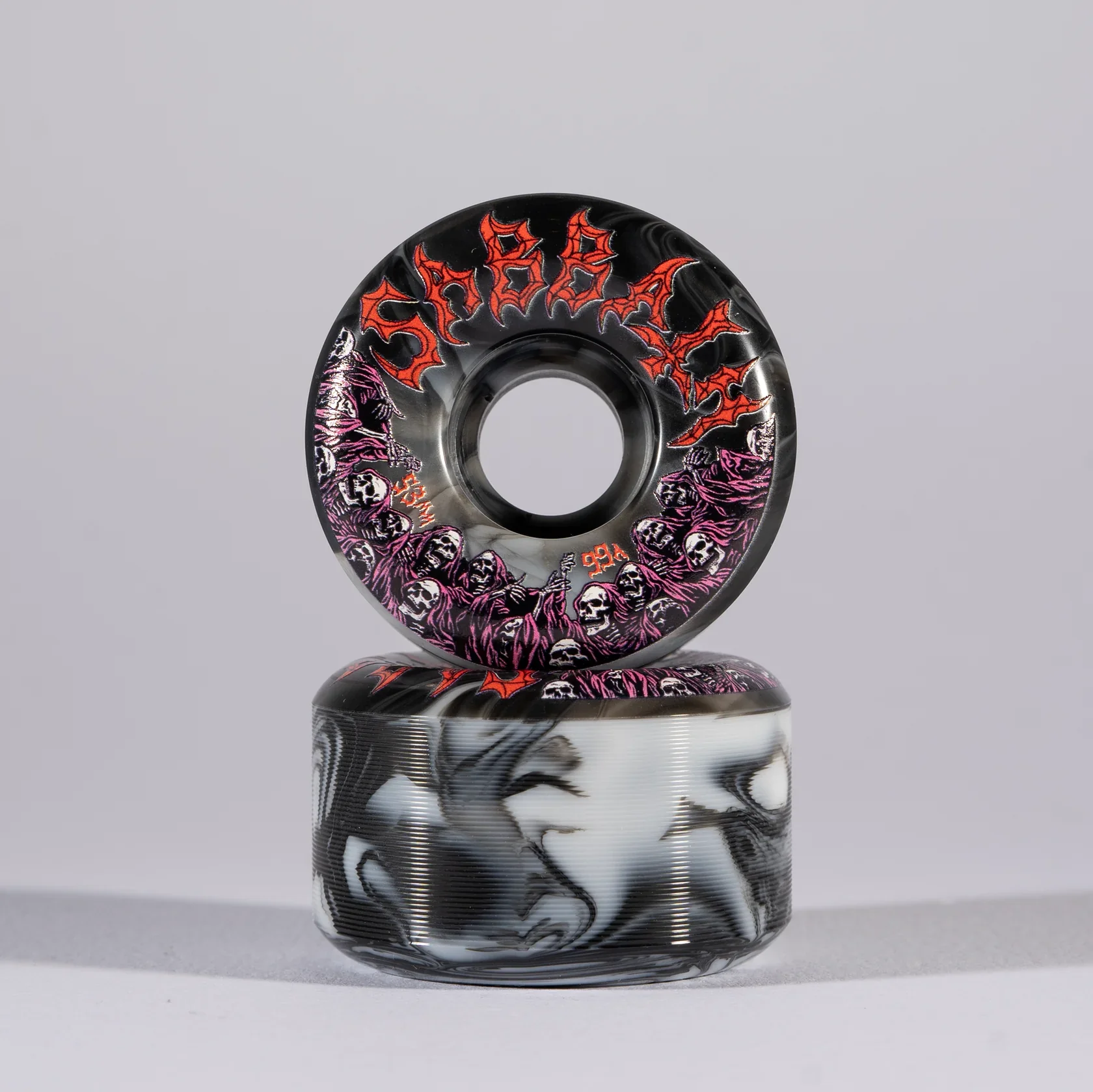 Sabbath Rising Dead Devil's Formula Conical Skateboard Wheels 53mm 99a - Image 2