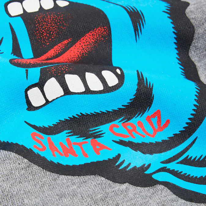 Santa Cruz Screaming Hand Crew Dark Heather - Image 2