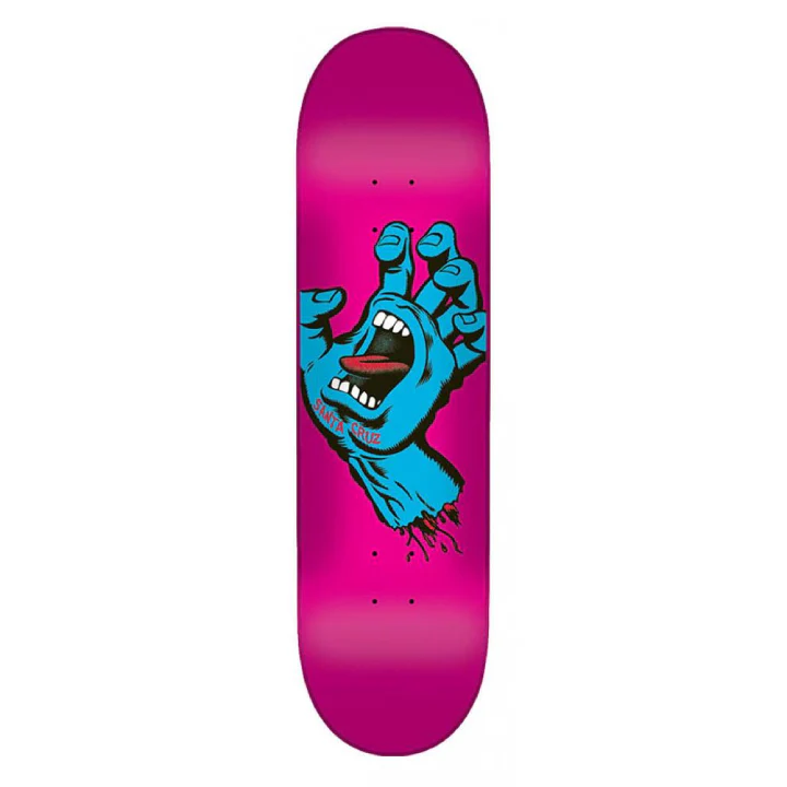 Santa Cruz Screaming Hand Skateboard Deck - 7.8