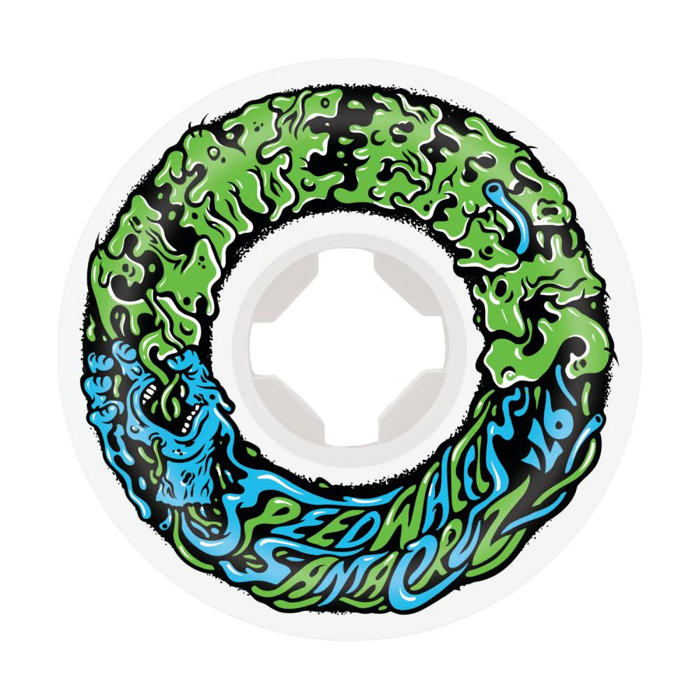 Santa Cruz Slime Balls Wheels Vomit Mini II 97a Skateboard Wheels - 54mm