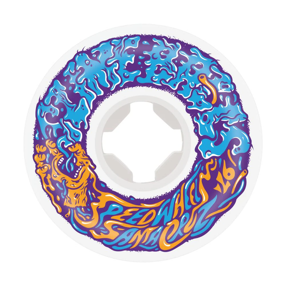 Santa Cruz Slime Balls Wheels Vomit Mini II 97a Skateboard Wheels - 56mm