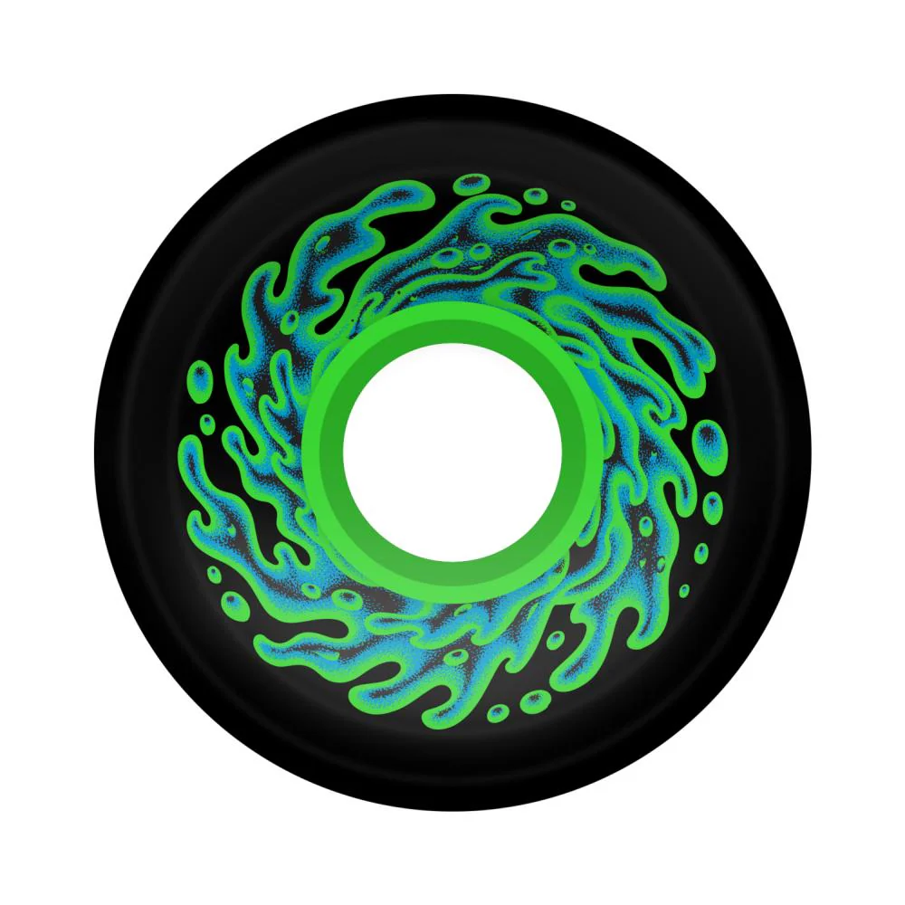Santa Cruz Slime Balls OG 66's Black/Green - 60mm