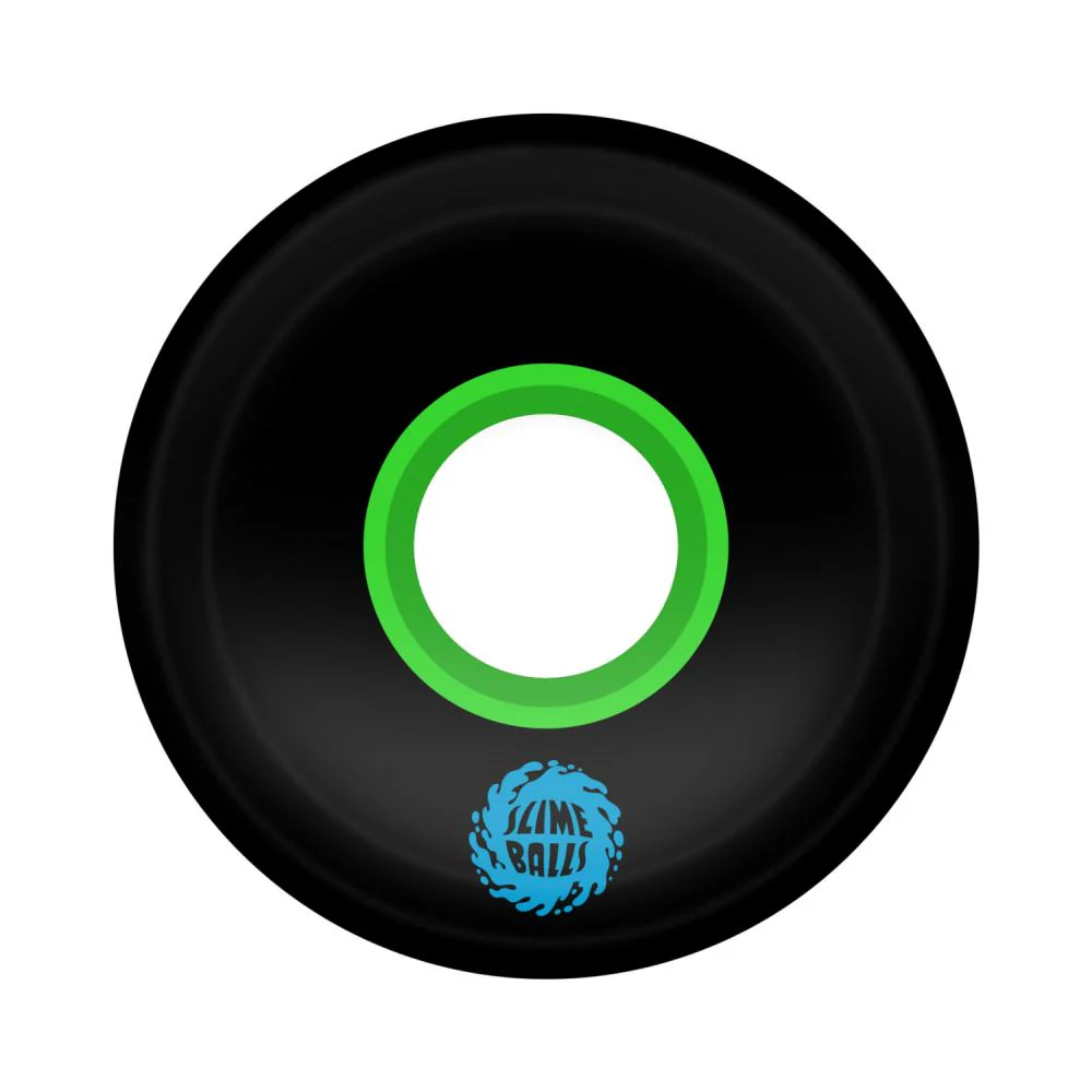 Santa Cruz Slime Balls OG 66's Black/Green - 60mm - Image 2