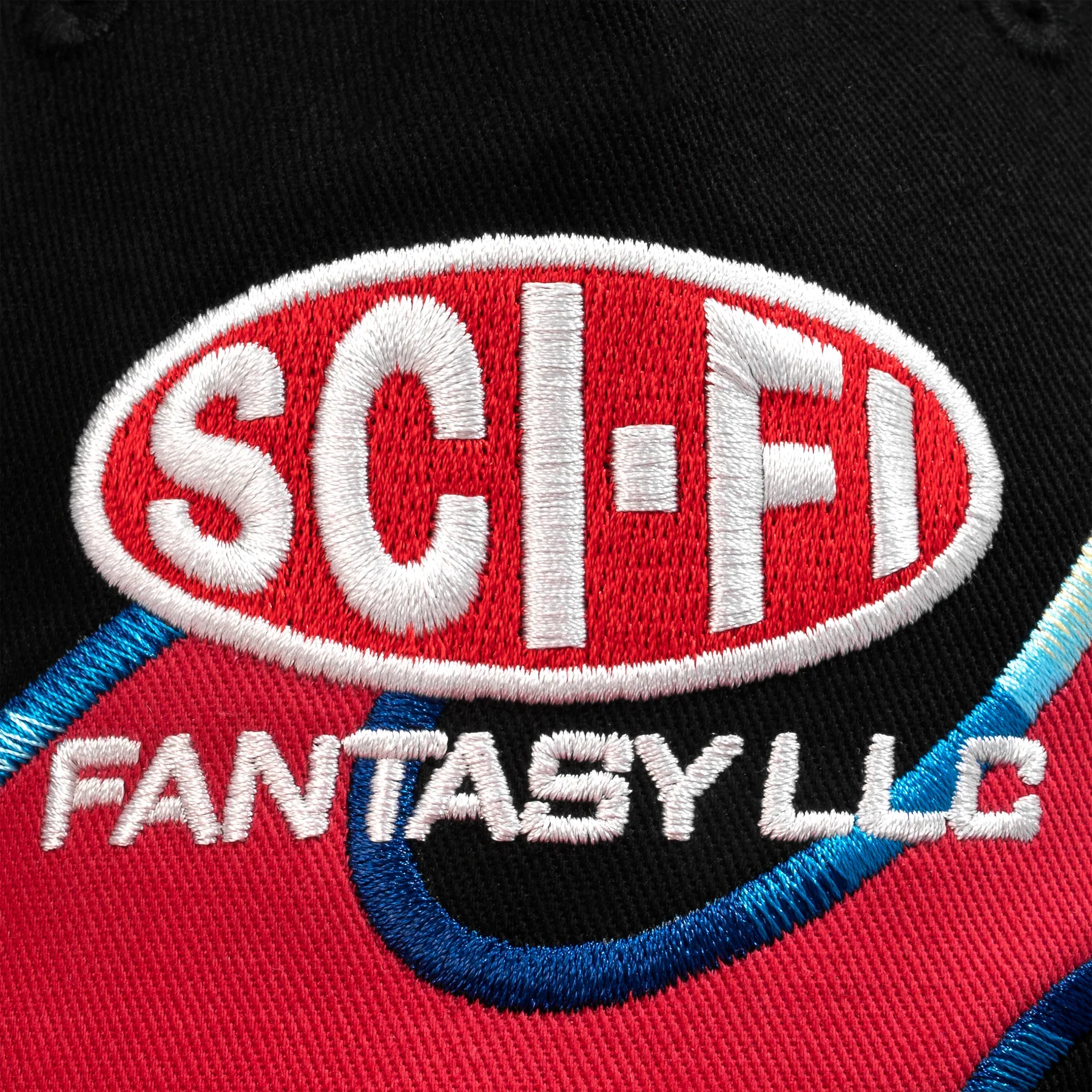 Sci-Fi Fantasy Flame LLC Hat - Black - Image 4