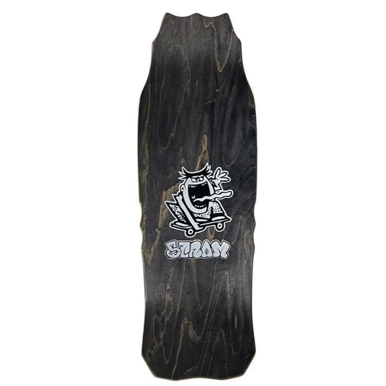 Scram Skates Earthskii Hoisin Sauce Shaped Skateboard Deck - 10.5 - Image 2