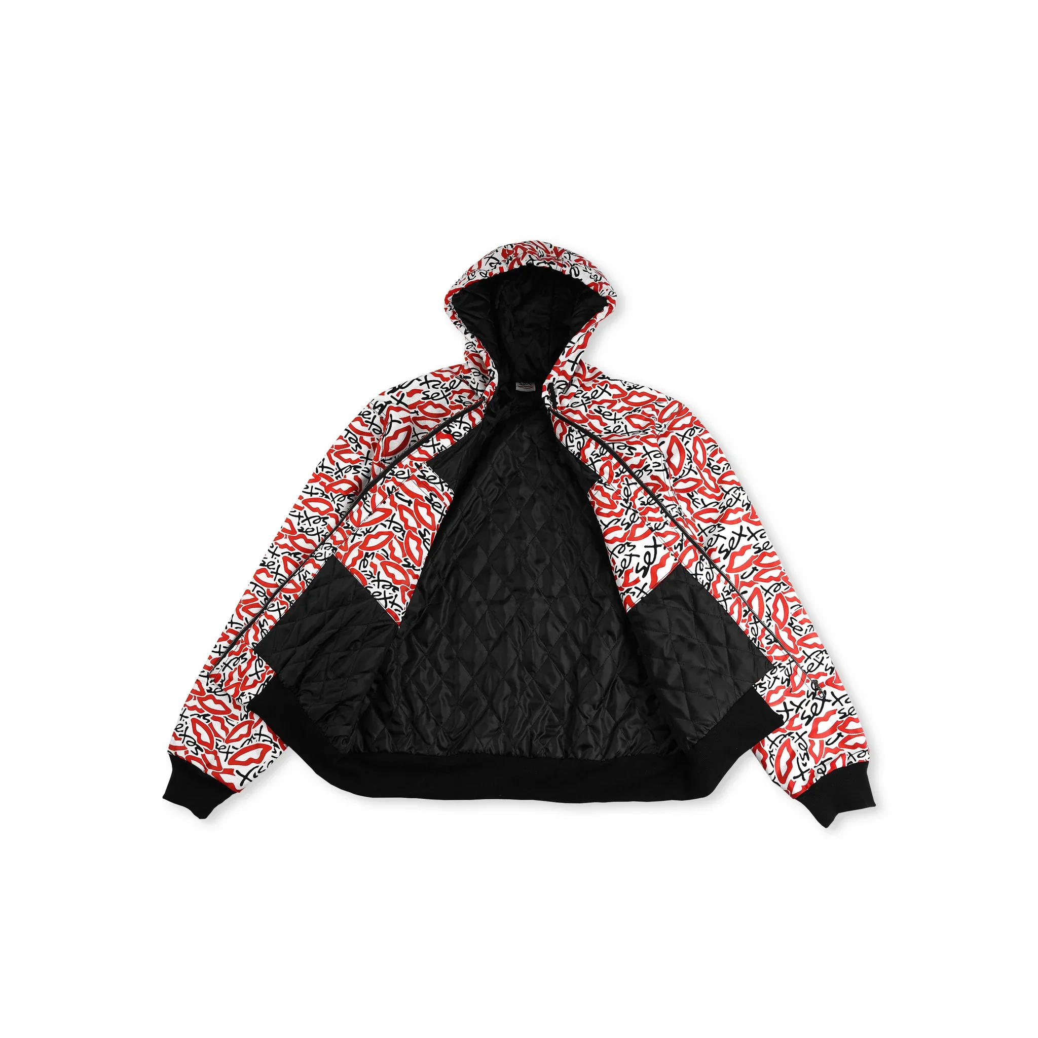 Sex Skateboards AOP Denim Coat - White - Image 3