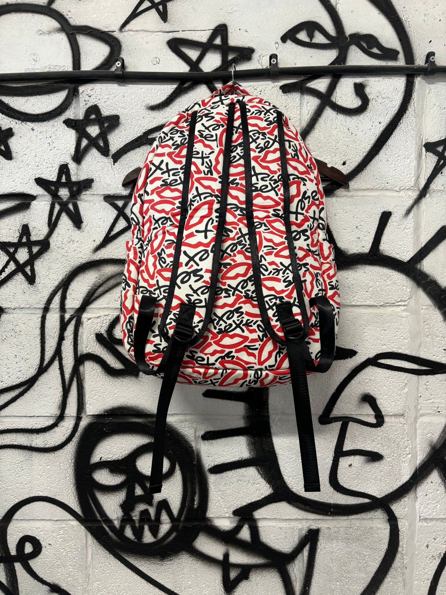 Sex Skateboards Camo Backpack - White - Image 2