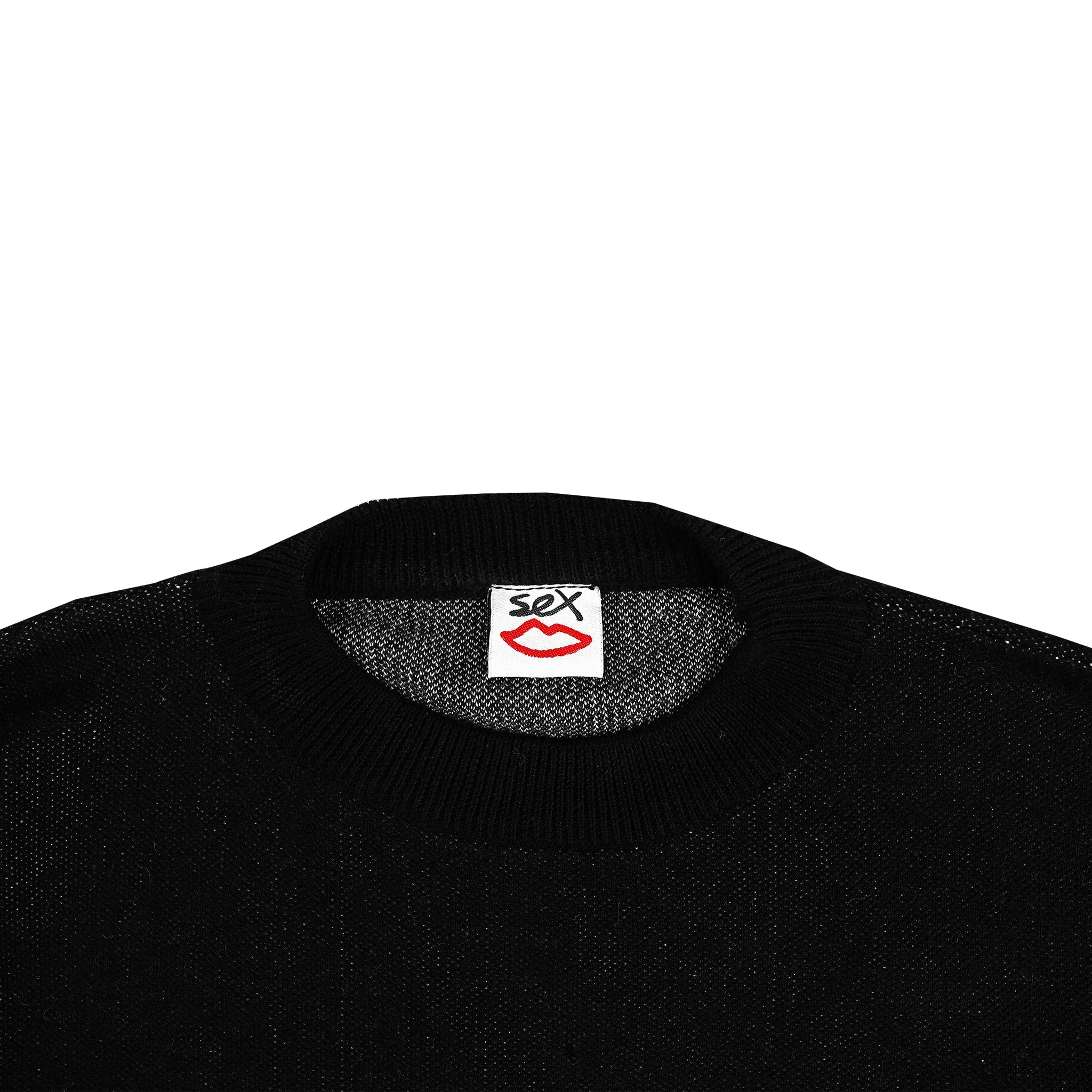 Sex Skateboards Electric Skull Knit - Black - Image 3
