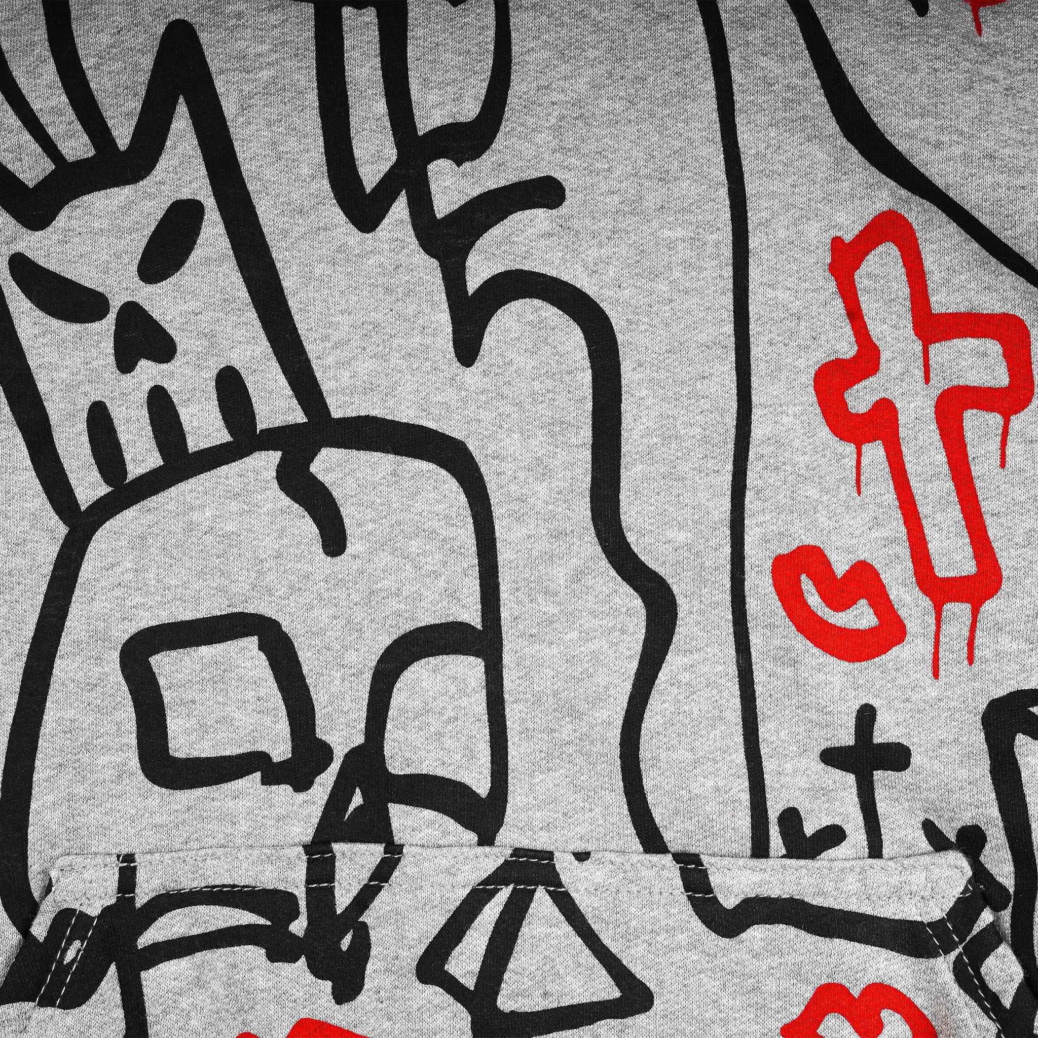 Sex Skateboards Luigis Hoodie - Grey - Image 3