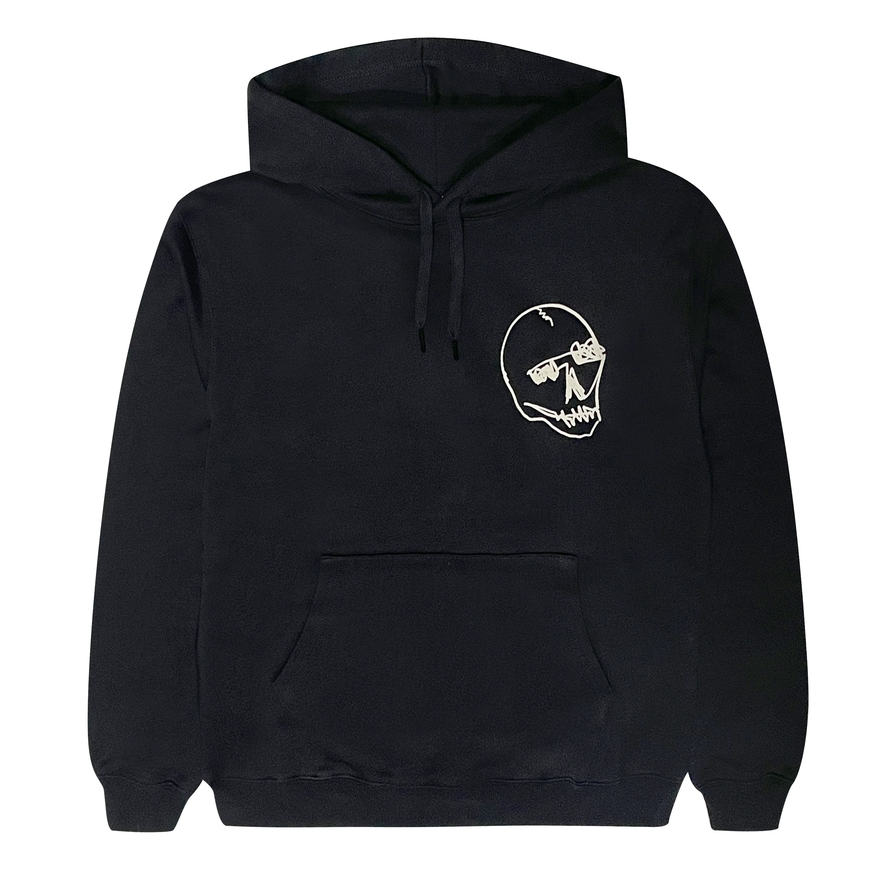 Sex Skateboards Skull Hoody - Black