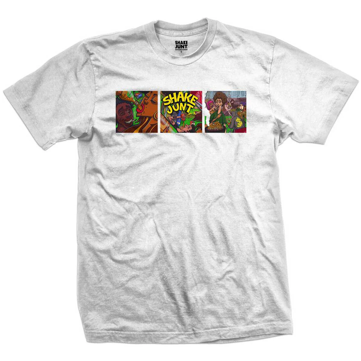 Shake Junt Backyard Tee White
