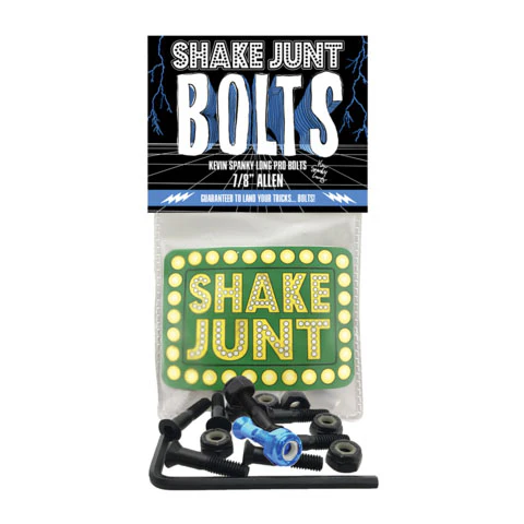 Shake Junt Spanky Pro Skateboard Fixing Bolts - 7/8" Allen
