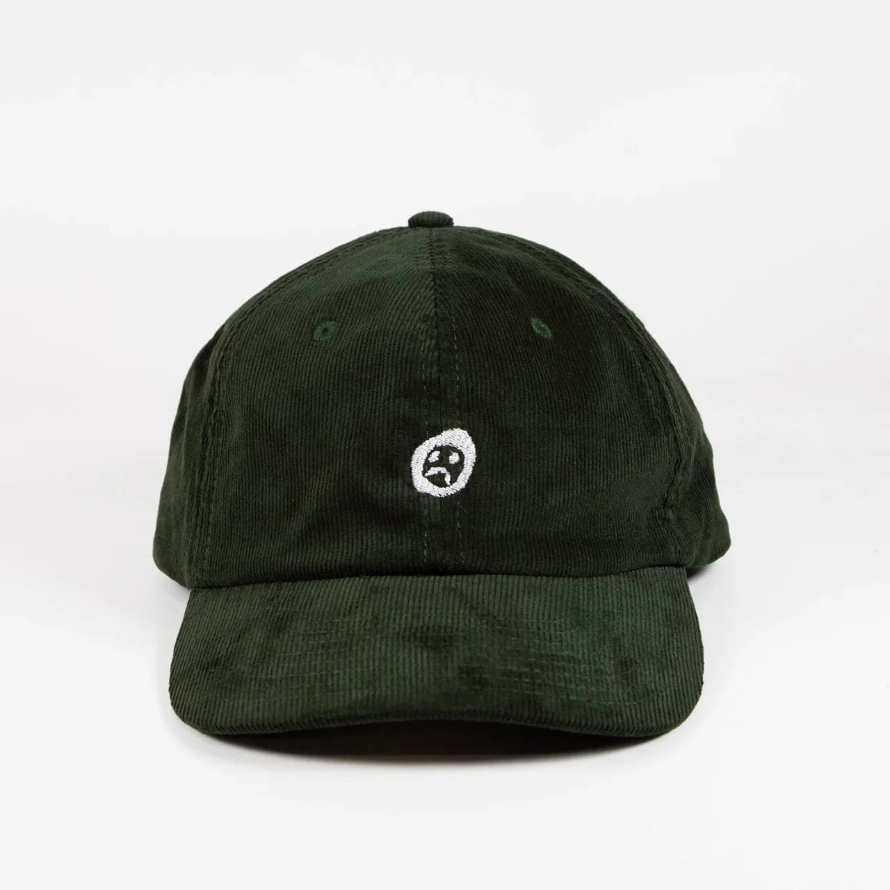 Short Straw Harvey Corduroy Cap - Green - Image 2
