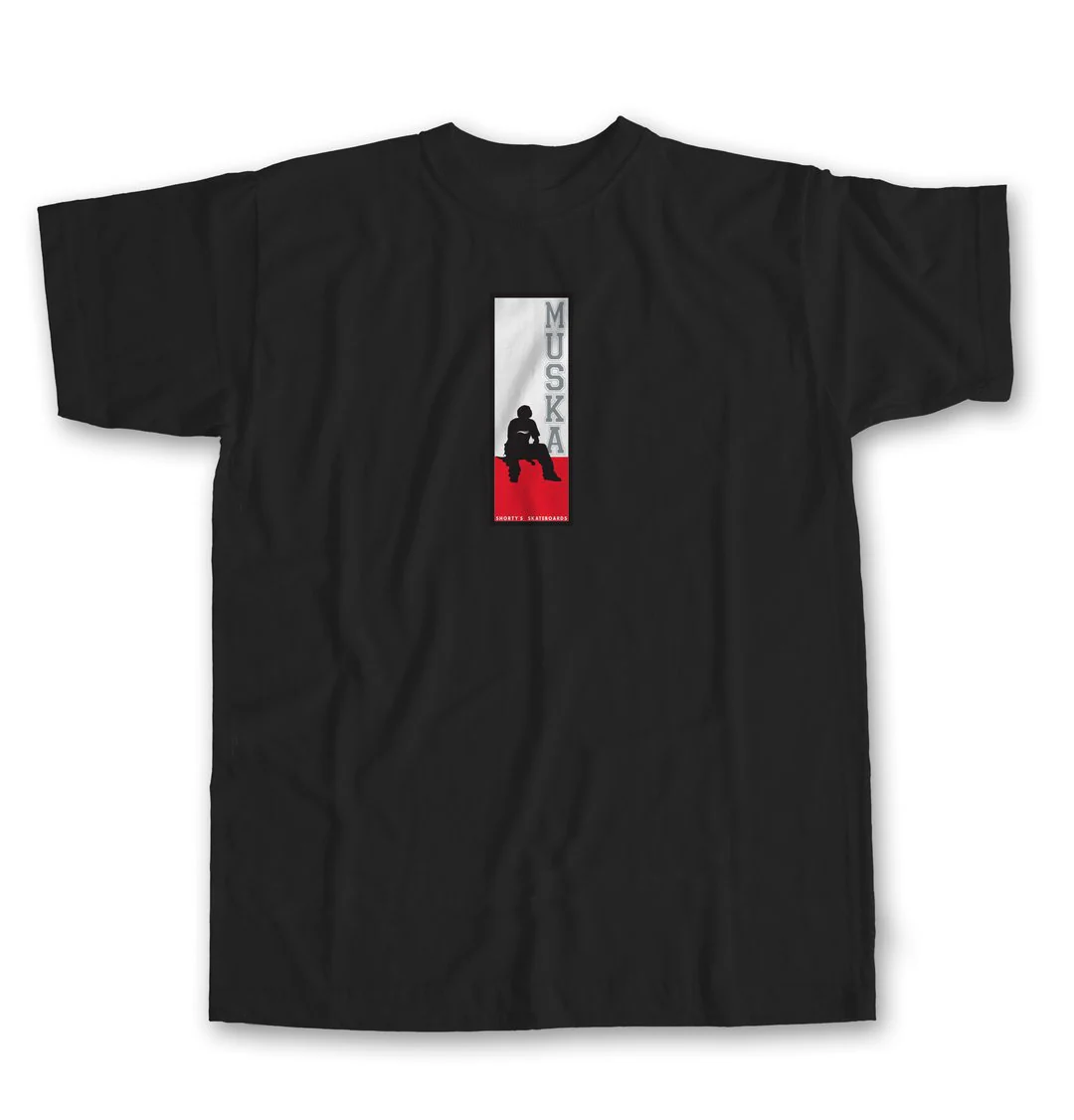 Shortys Muska Board T Shirt - Black