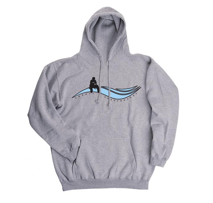 Shortys Muska Wave Hoodie - Grey