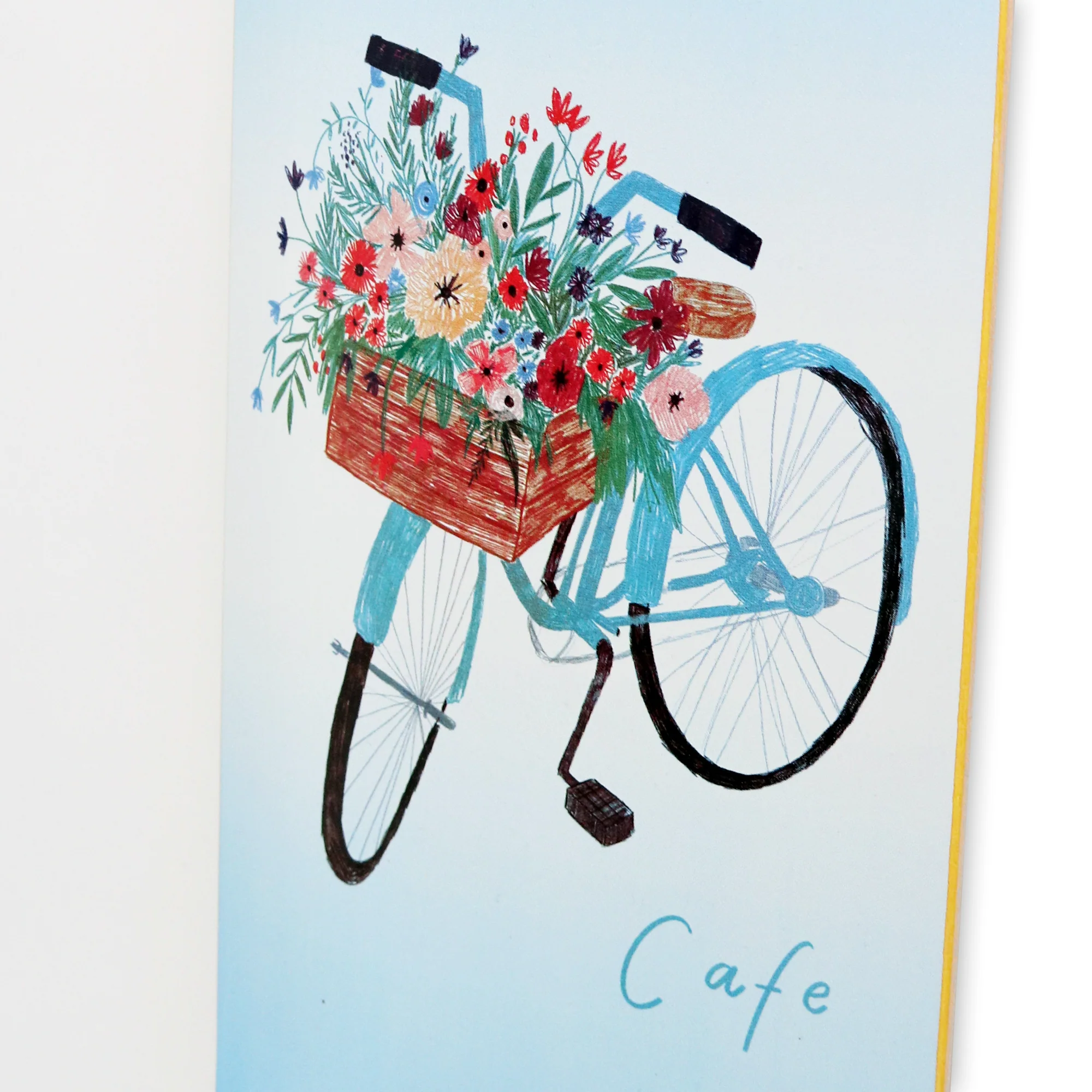 Skateboard Cafe Flower Basket Skateboard Deck Blue - 8.125 - Image 2