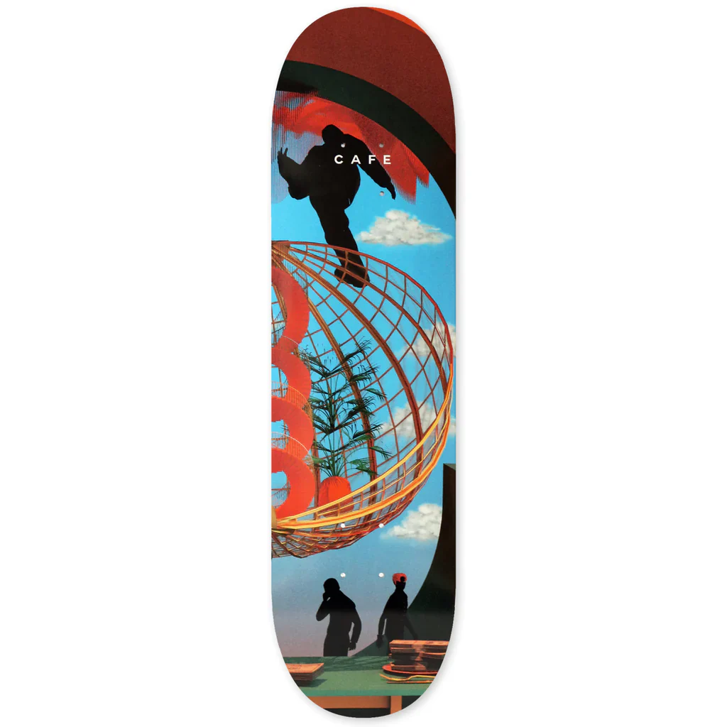 Skateboard Cafe - Monopoly Two Skateboard Deck - 8.5