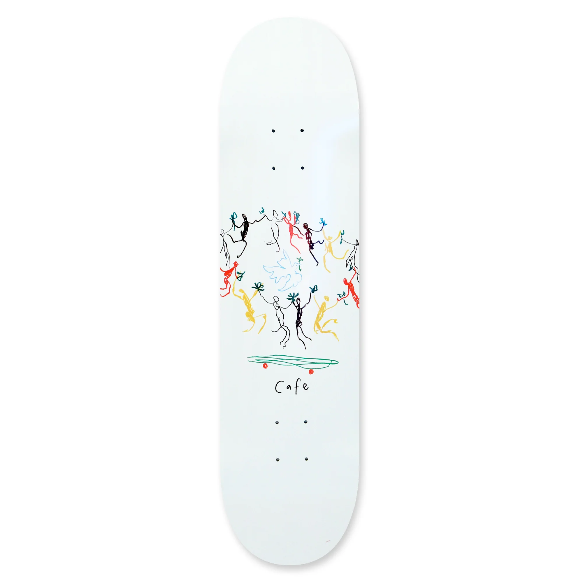 Skateboard Cafe Peace Skateboard Deck - 8.00