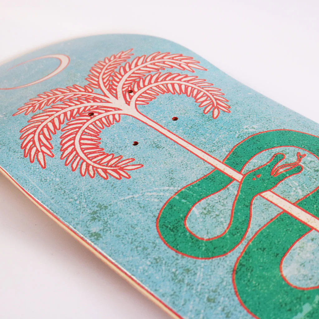 Skateboard Cafe Tree Of Life Skateboard Deck - 8.5 (Green) - Image 2