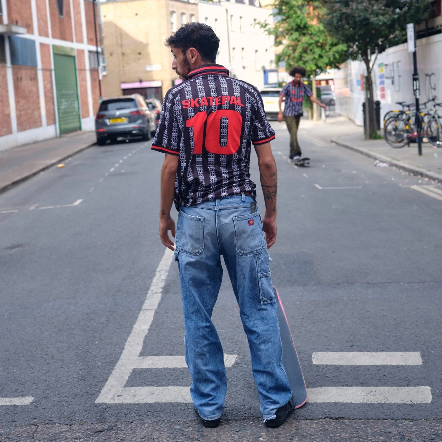 SkatePal 10 Year Anniversary Football Shirt - Image 3