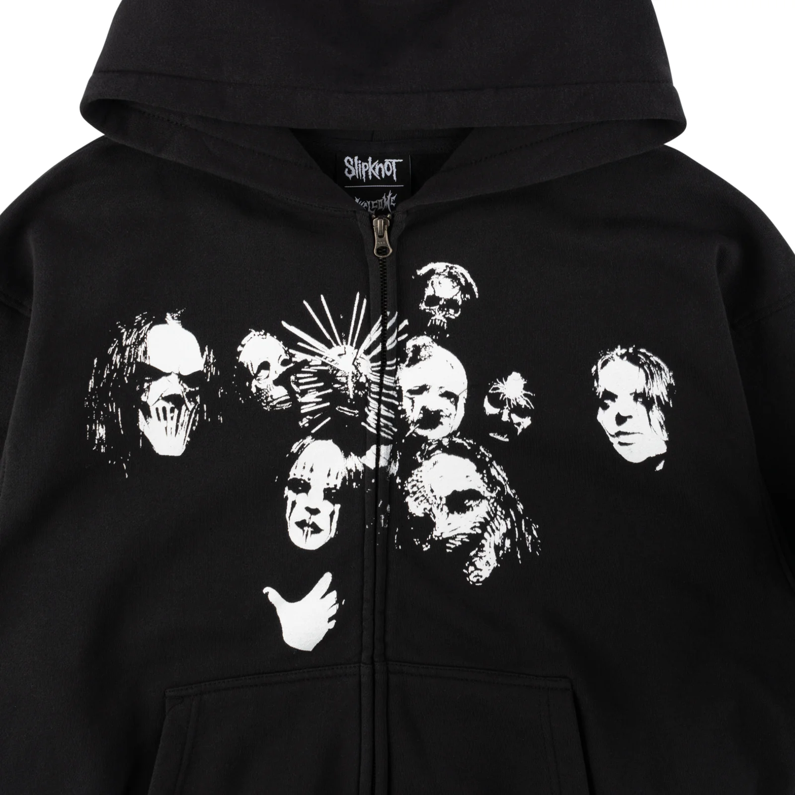 Slipknot X Welcome Nonagram Zip Up Hoodie - Image 3