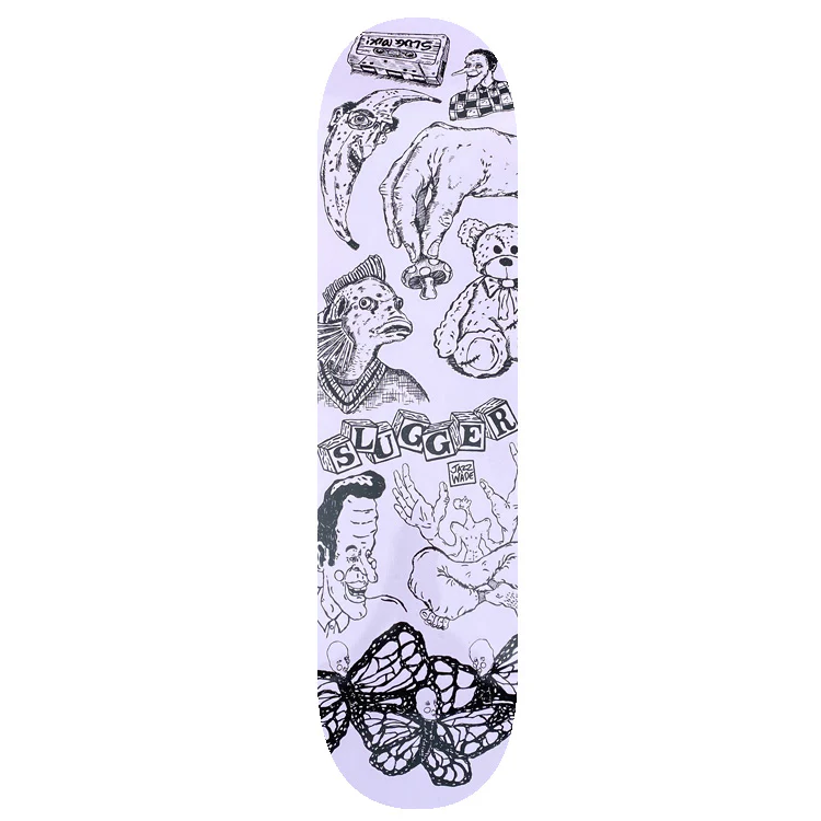 Slugger Jazz Wade 1 Skateboard Deck - 8.00