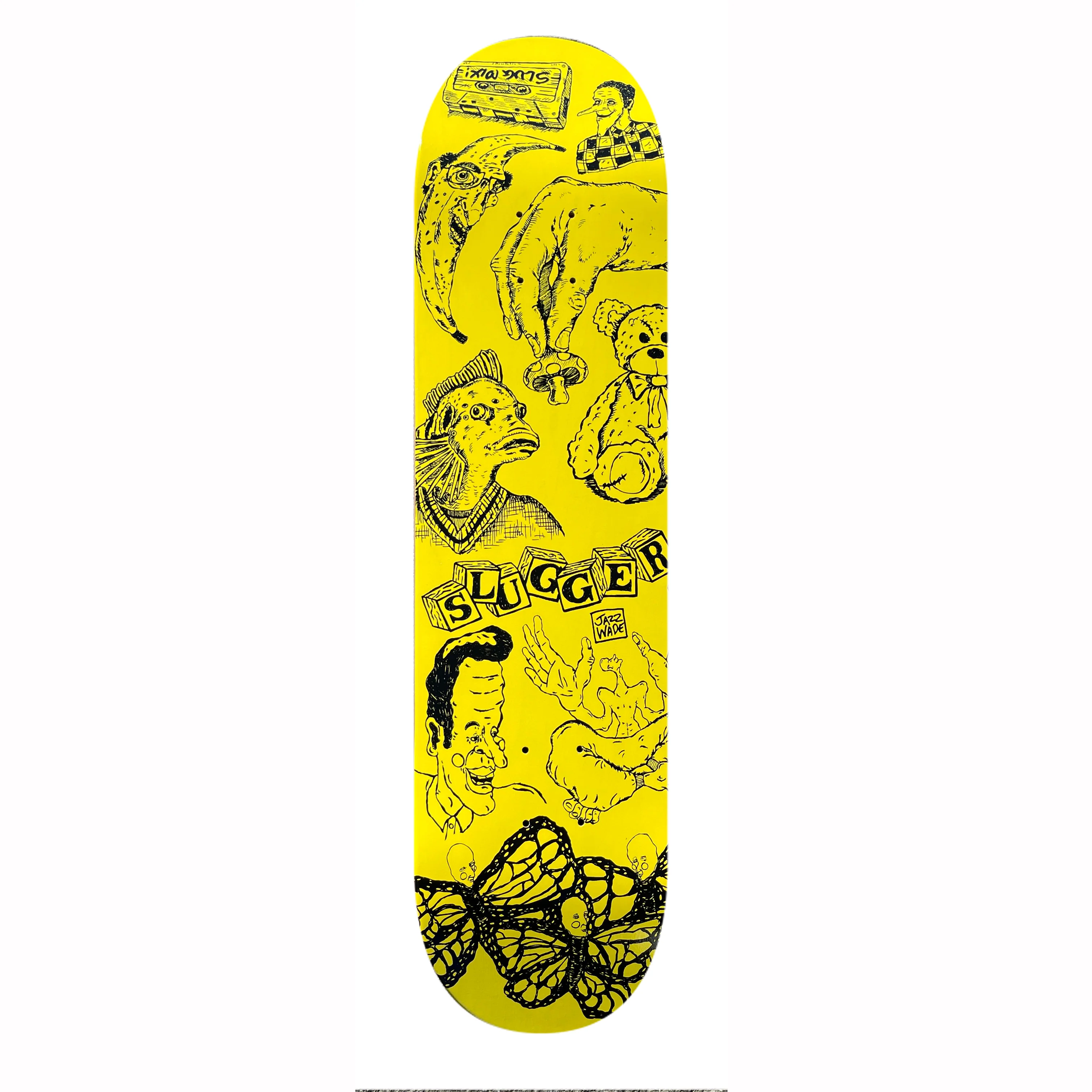 Slugger Jazz Wade 2 Skateboard Deck - 8.375