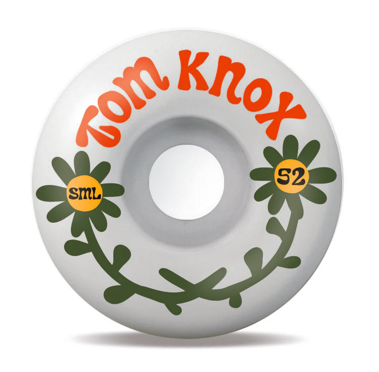 sml. Wheels Tom Knox The Love V-Cut Skateboard Wheels - 52mm