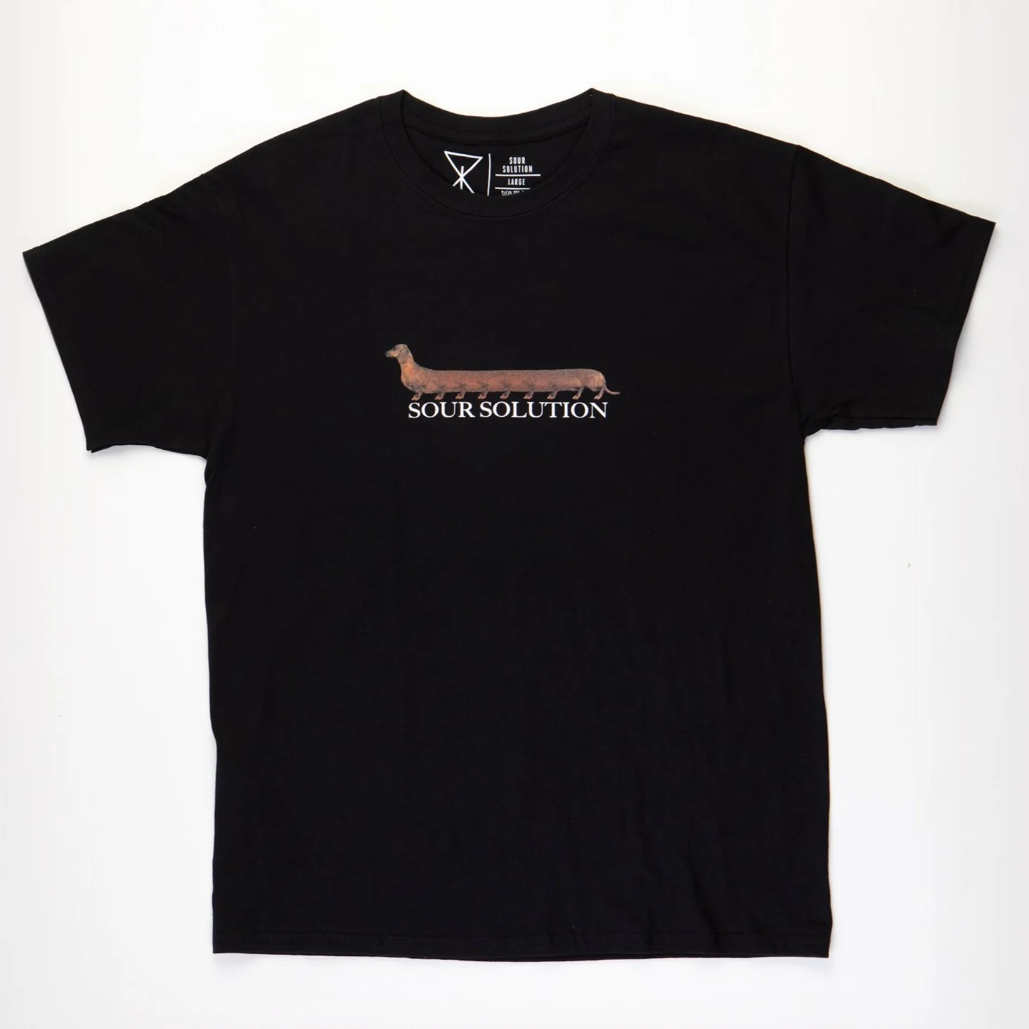 Sour Solution Skateboards Centihund T-Shirt - Black
