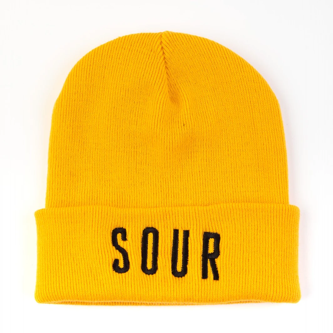 Sour Solution Skateboards GM Beanie - Yellow