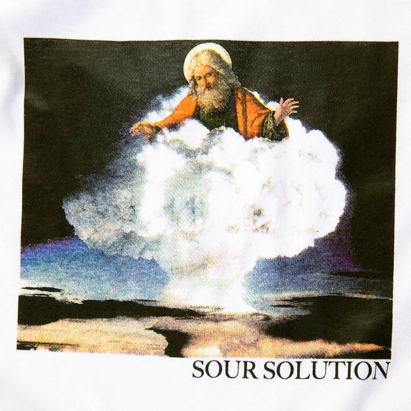 Sour Solution Skateboards Nuke T-Shirt - White - Image 2