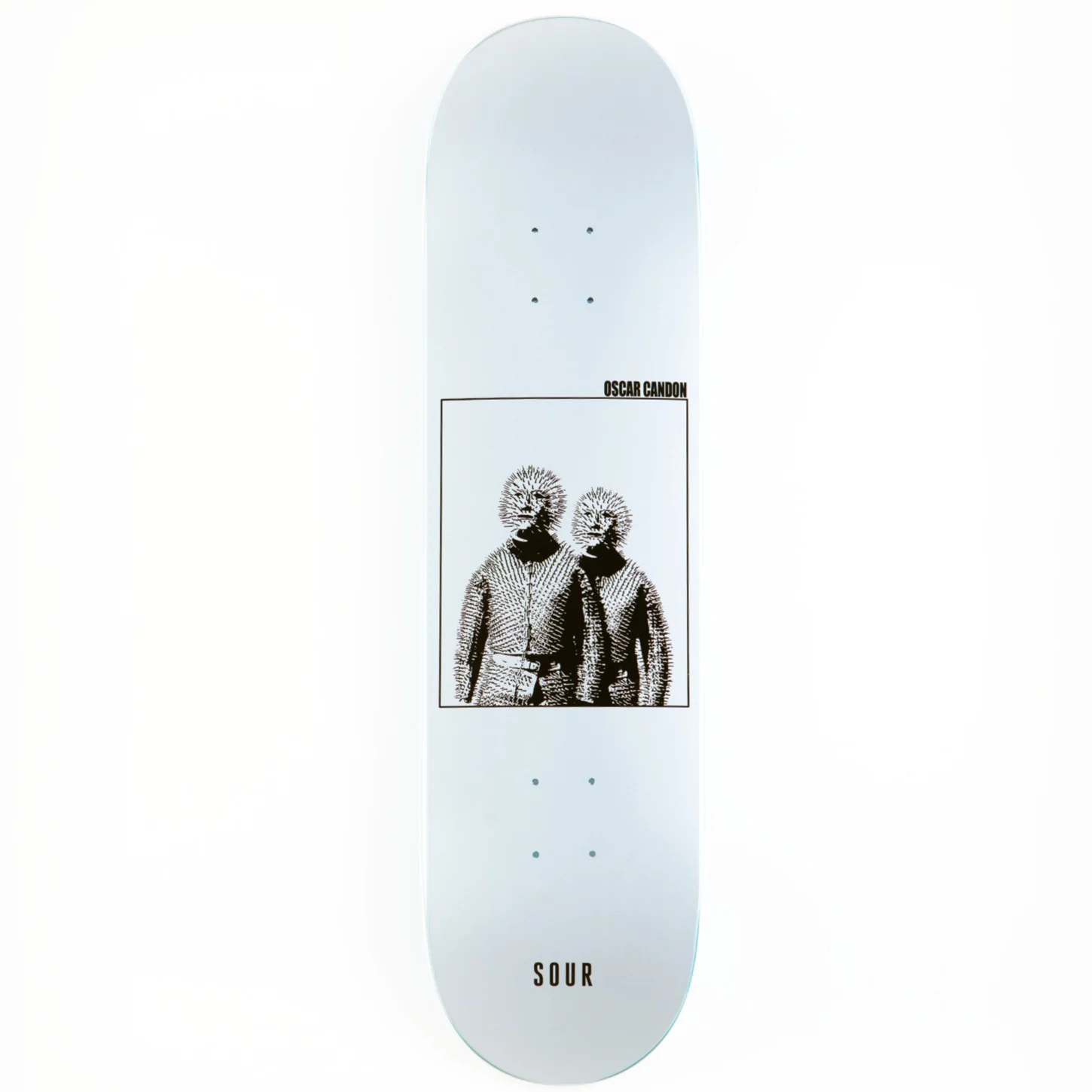 Sour Solution Skateboards Oscar Candon Bear Suit Skateboard Deck - 8.375