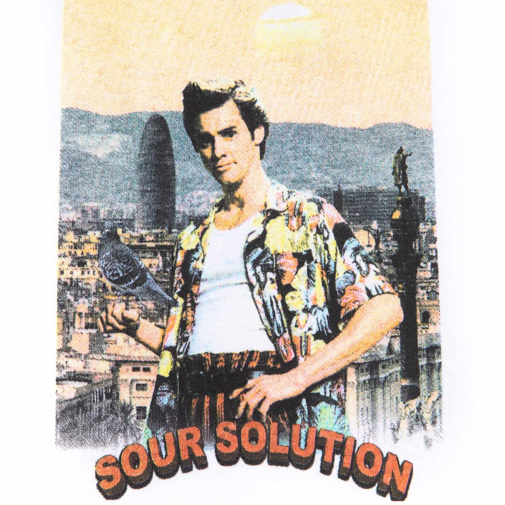 Sour Solution Skateboards Ventura T-Shirt - White - Image 2