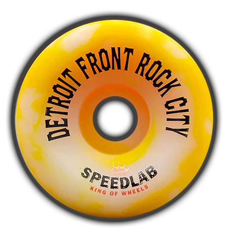 Speedlab Wheels Bill Danforth Pro 58mm 97a - Lager Yellow Swirl