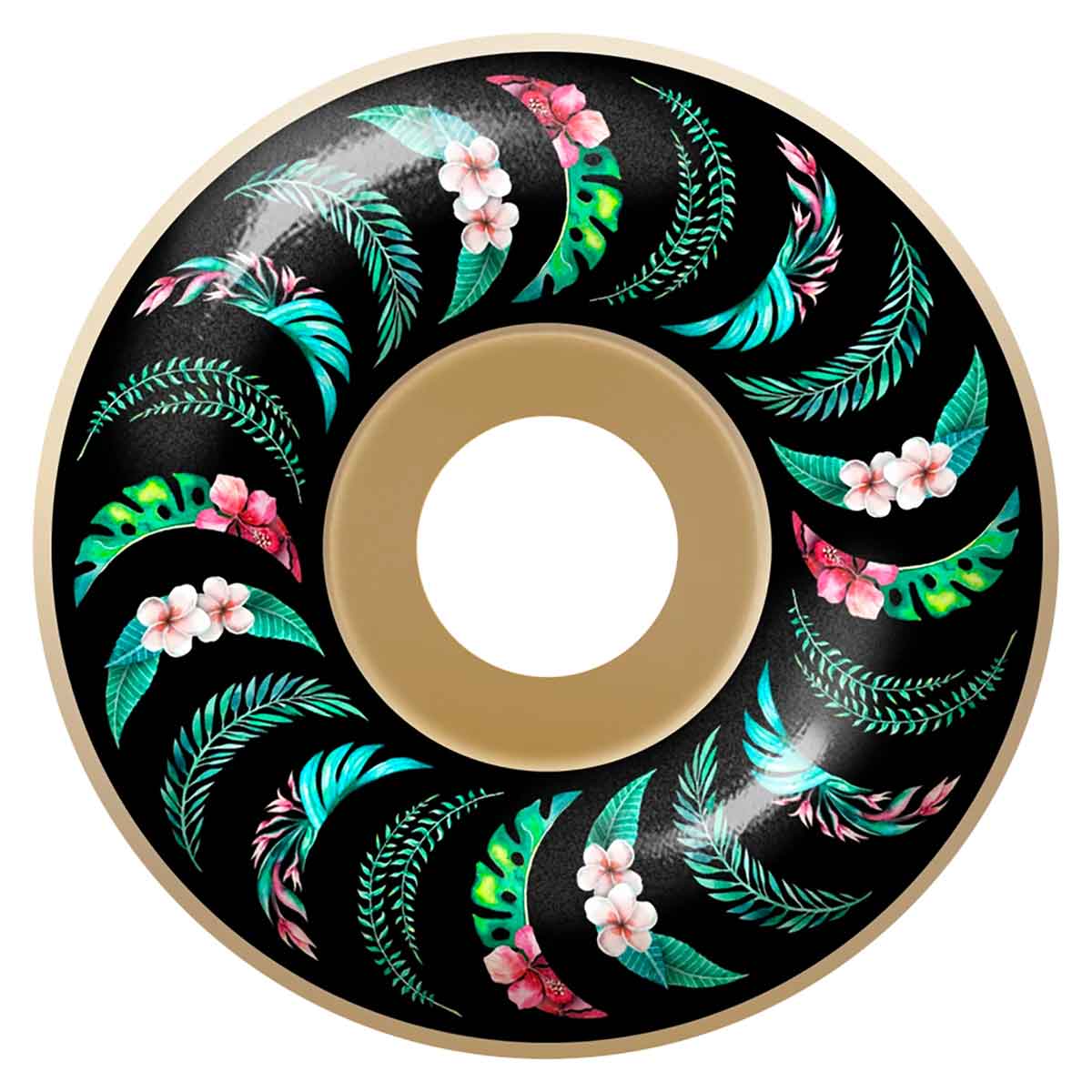 Spitfire Formula Four Floral Swirl Classics 99D Skateboard Wheels - 52mm