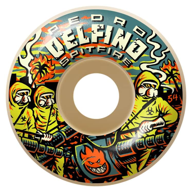 Spitfire Formula Four Pedro Delfino 99D Pro Skateboard Wheels - 55mm