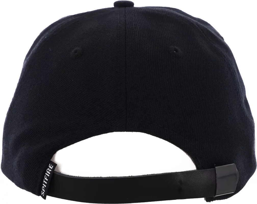 Spitfire Lil Bighead Fill 6 Panel Strapback Cap - Black/Red/Gold - Image 2