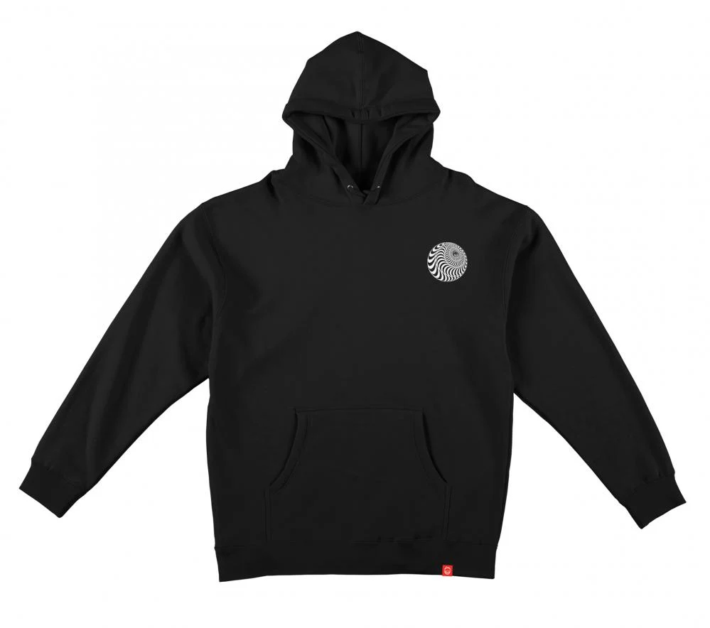 Spitfire Skewed Classic Hoody - Black - Image 2